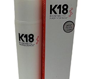 K18 מסכה ללא שטיפה לתיקון ושיקום מולקולרי של השיער ב-4 דקות בלבד 150 מ"ל