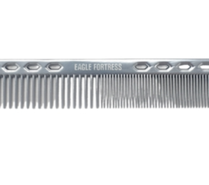 וולדן מסרק סירוק מתכת אלומניום טבעי עם חורים